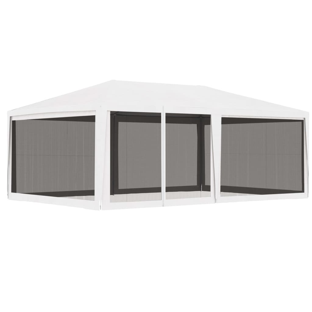 Party Tent With 12 Mesh Sidewalls Hdpe