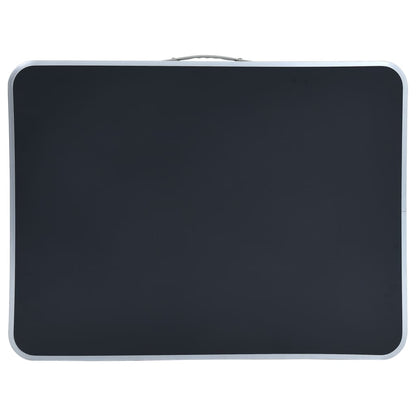 Foldable Camping Table With Metal Frame 80X60 Cm