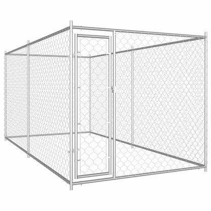 Outdoor Dog Kennel With Canopy Top