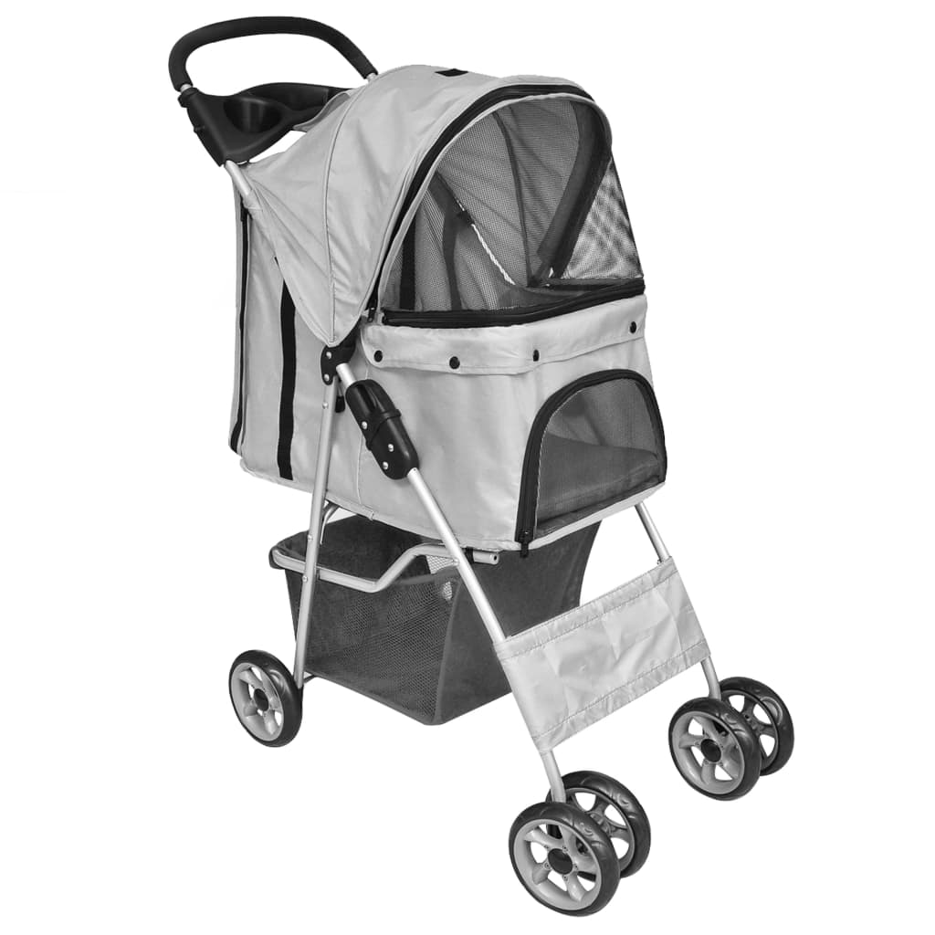 Pet Stroller Travel Carrier Folding
