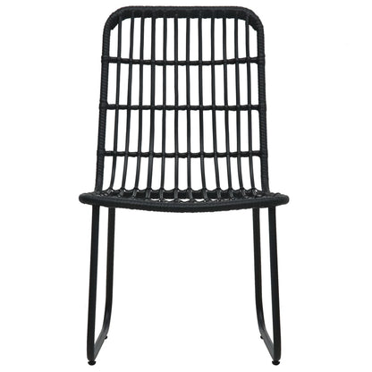 Garden Chairs 2 Pcs Poly Rattan