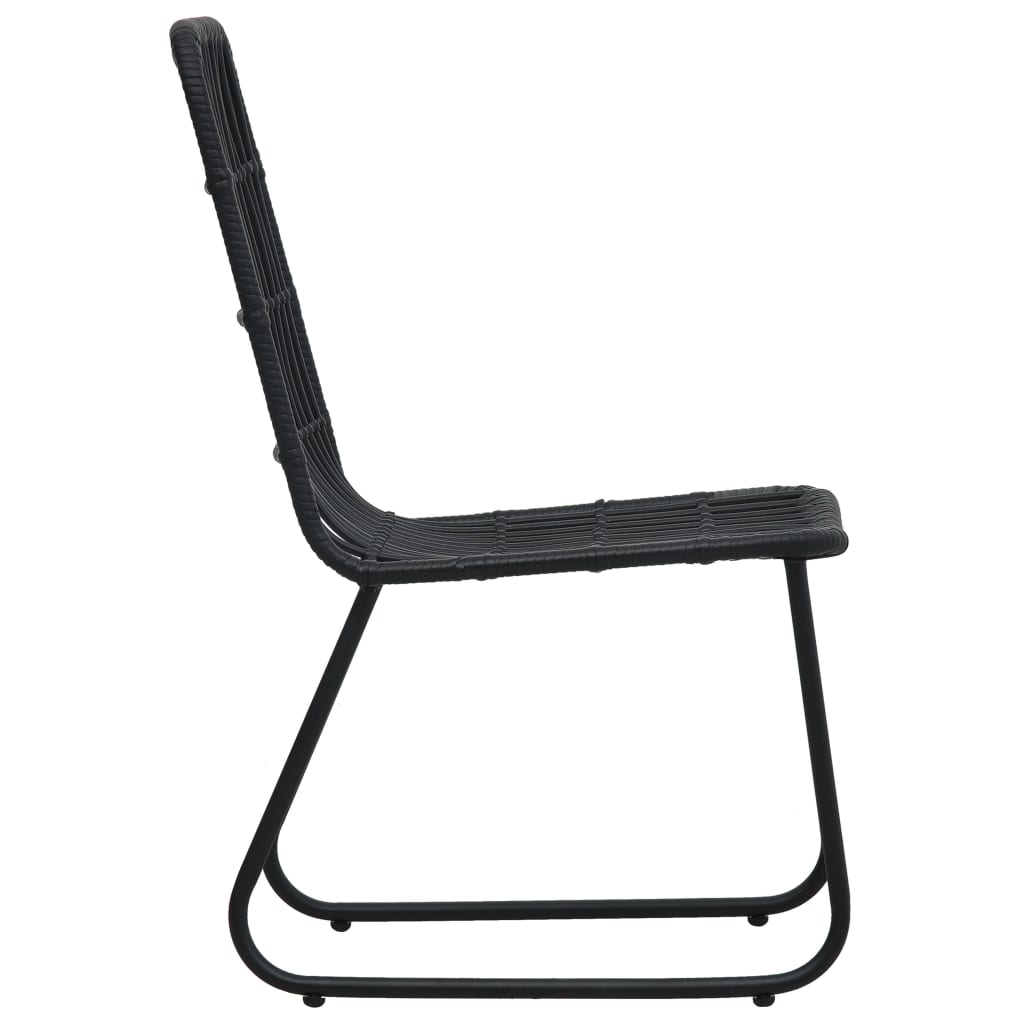 Garden Chairs 2 Pcs Poly Rattan