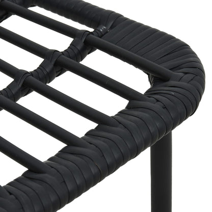 Garden Chairs 2 Pcs Poly Rattan