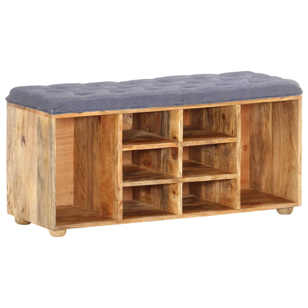 Hall Bench 100X35X47 Cm Solid Mango Wood