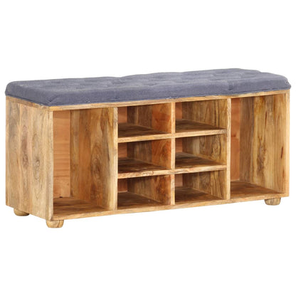 Hall Bench 100X35X47 Cm Solid Mango Wood