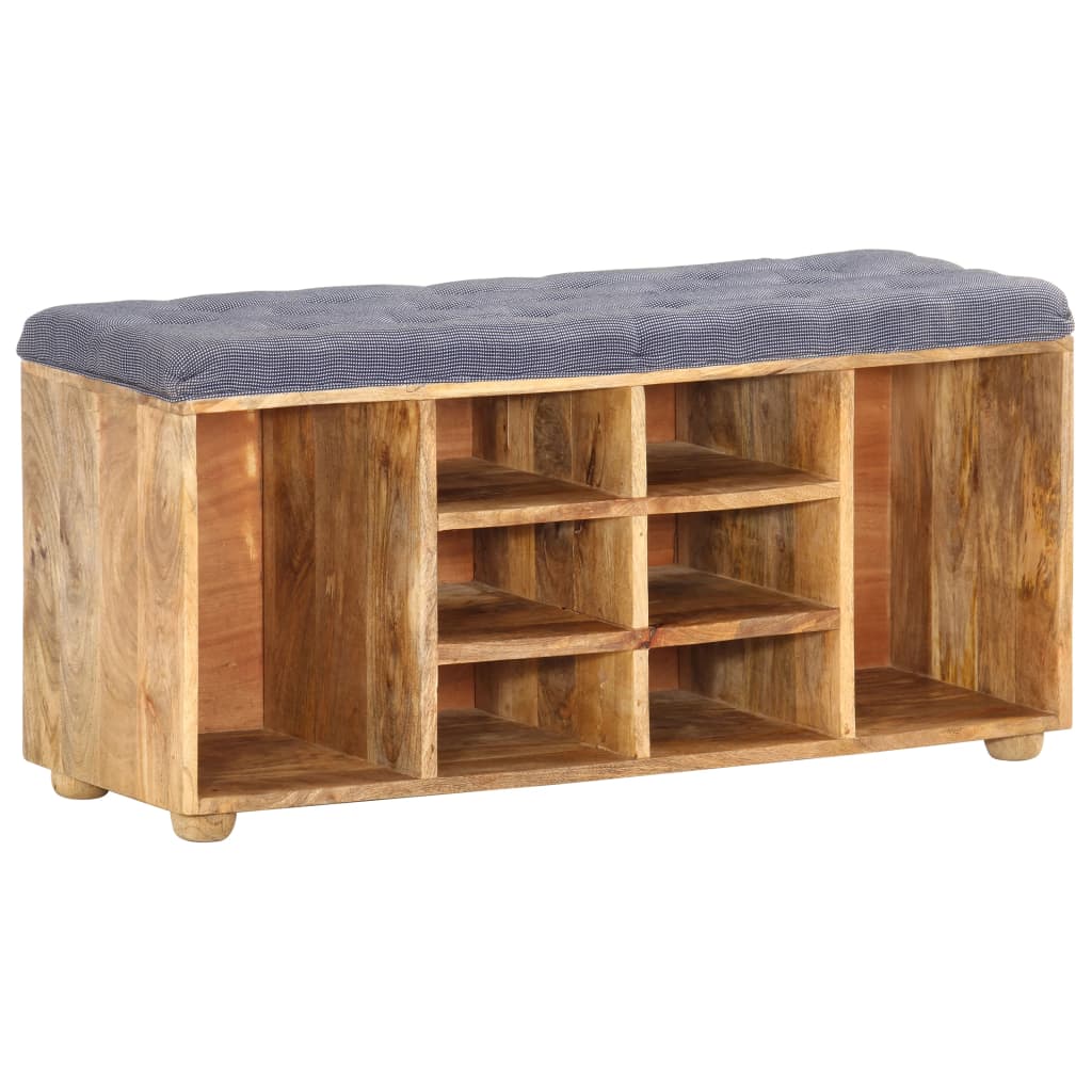 Hall Bench 100X35X47 Cm Solid Mango Wood