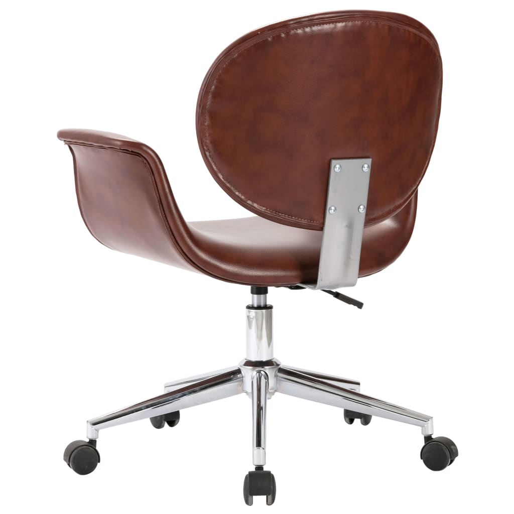 Swivel Dining Chair Faux Leather