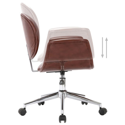 Swivel Dining Chair Faux Leather