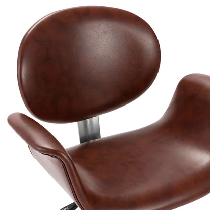 Swivel Dining Chair Faux Leather
