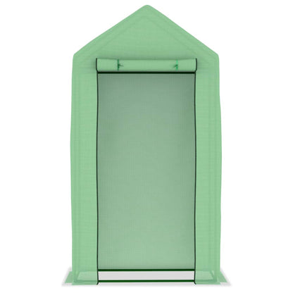 Greenhouse With Steel Frame 0.5 M² 1X0.5X1.9 M