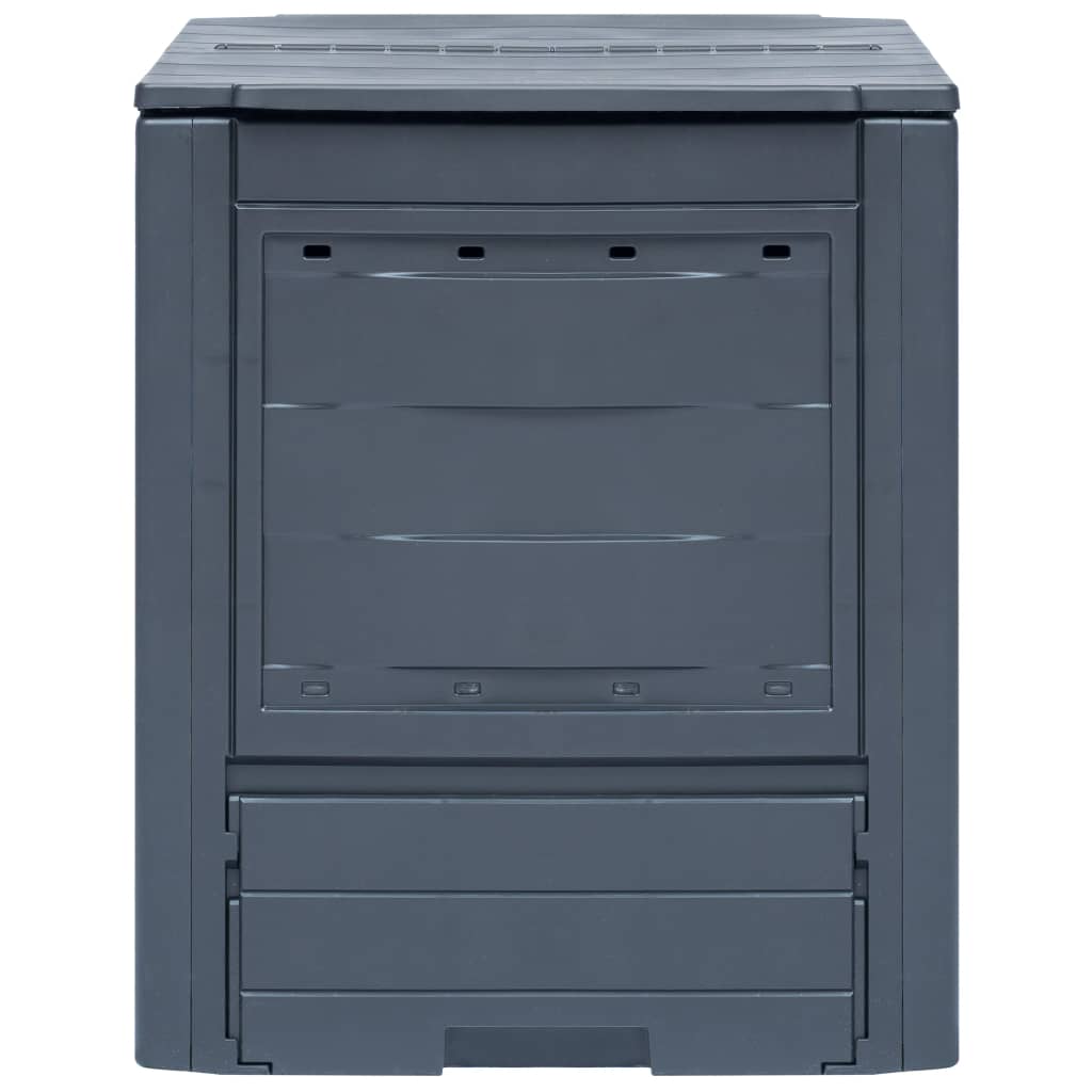 Garden Composters 2 Pcs Grey 60X60X73 Cm