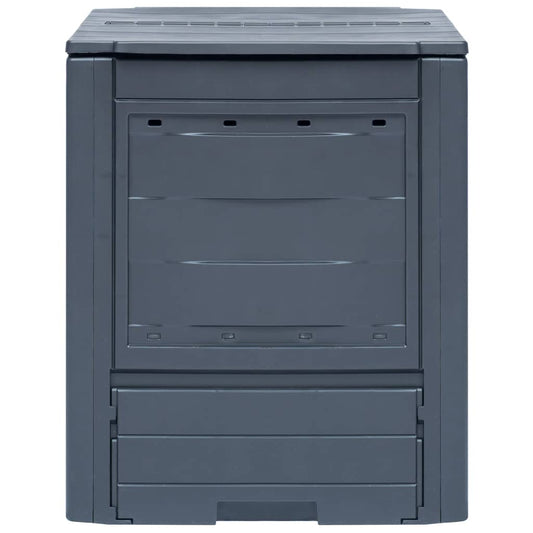 Garden Composters 2 Pcs Grey 60X60X73 Cm