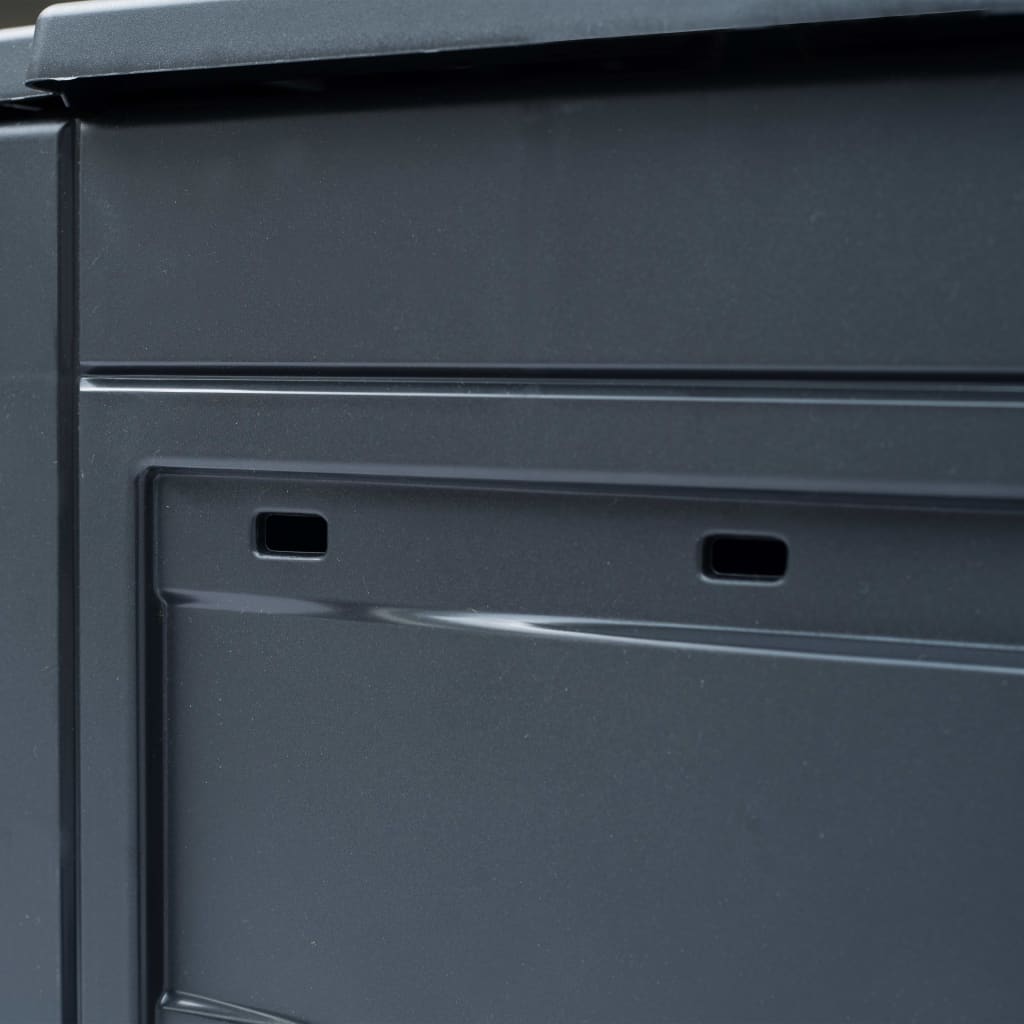 Garden Composters 2 Pcs Grey 60X60X73 Cm