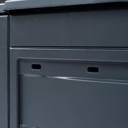 Garden Composters 2 Pcs Grey 60X60X73 Cm