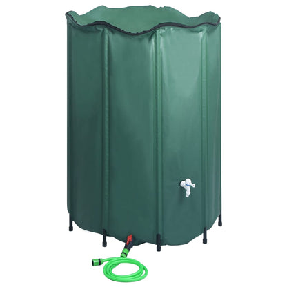Collapsible Rain Water Tank With Spigot