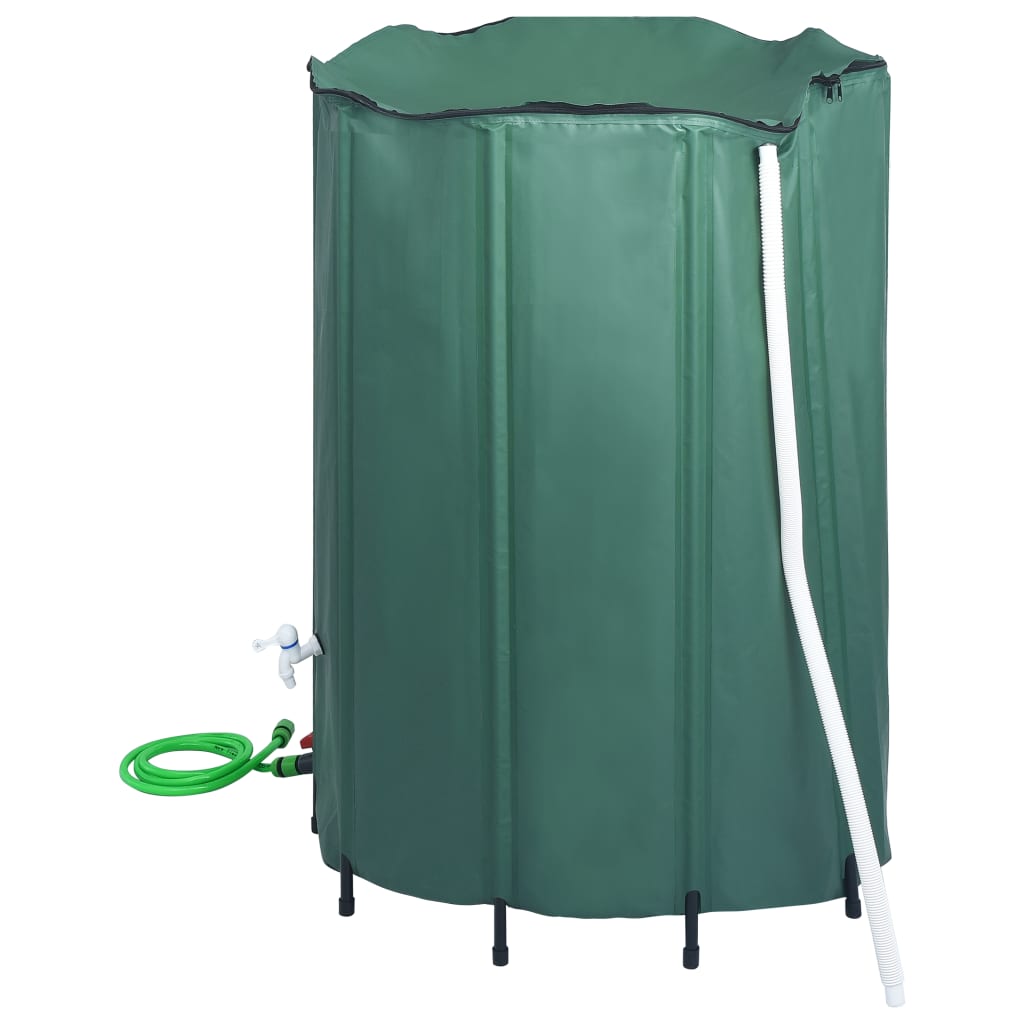 Collapsible Rain Water Tank With Spigot