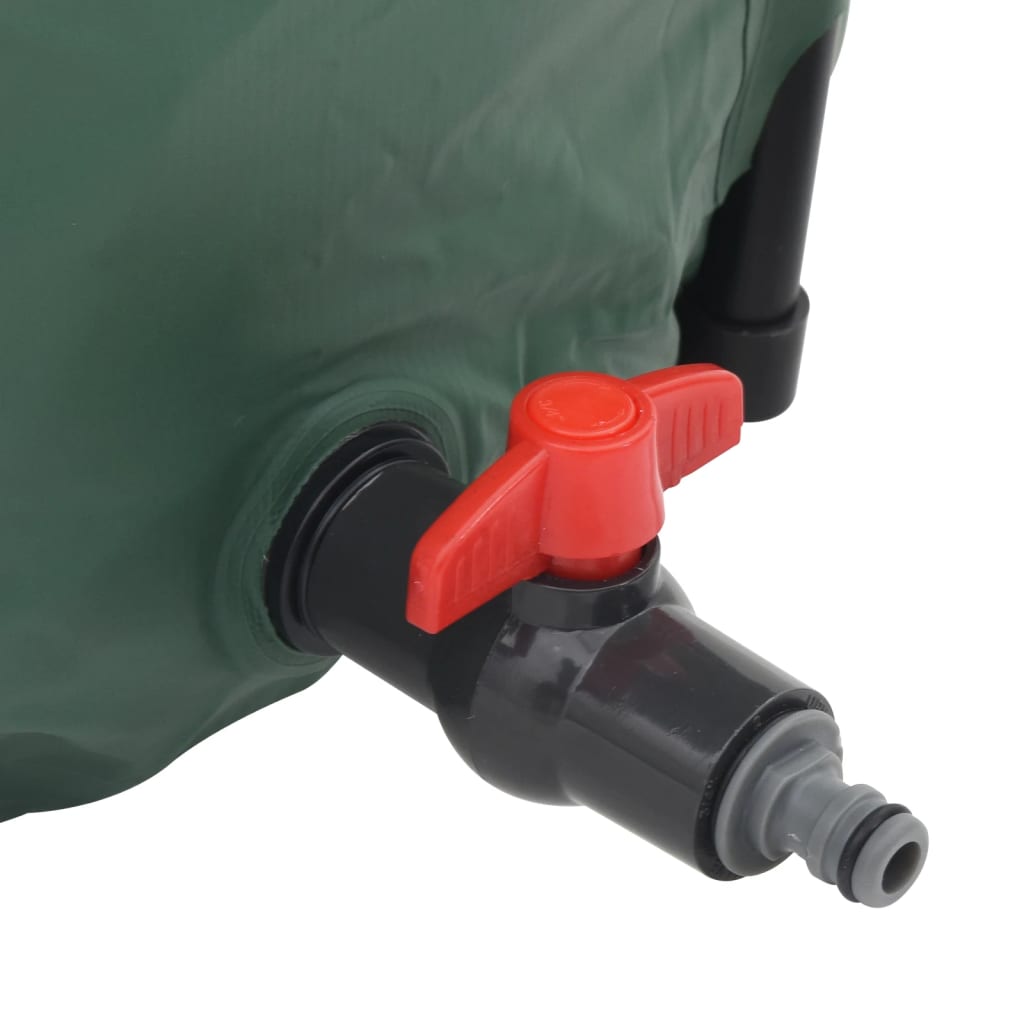Collapsible Rain Water Tank With Spigot