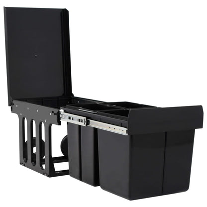 Kitchen Cupboard Pull-Out Dustbin Soft-Close