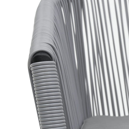 Garden Chairs 2 Pcs Anthracite Pe Rattan