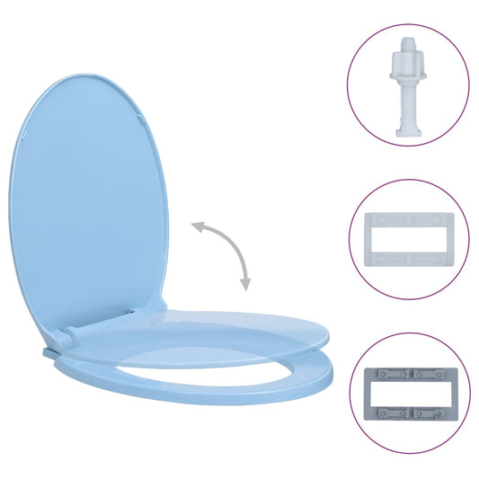 Soft-Close Toilet Seat Oval
