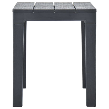 Garden Benches 2 Pcs Plastic