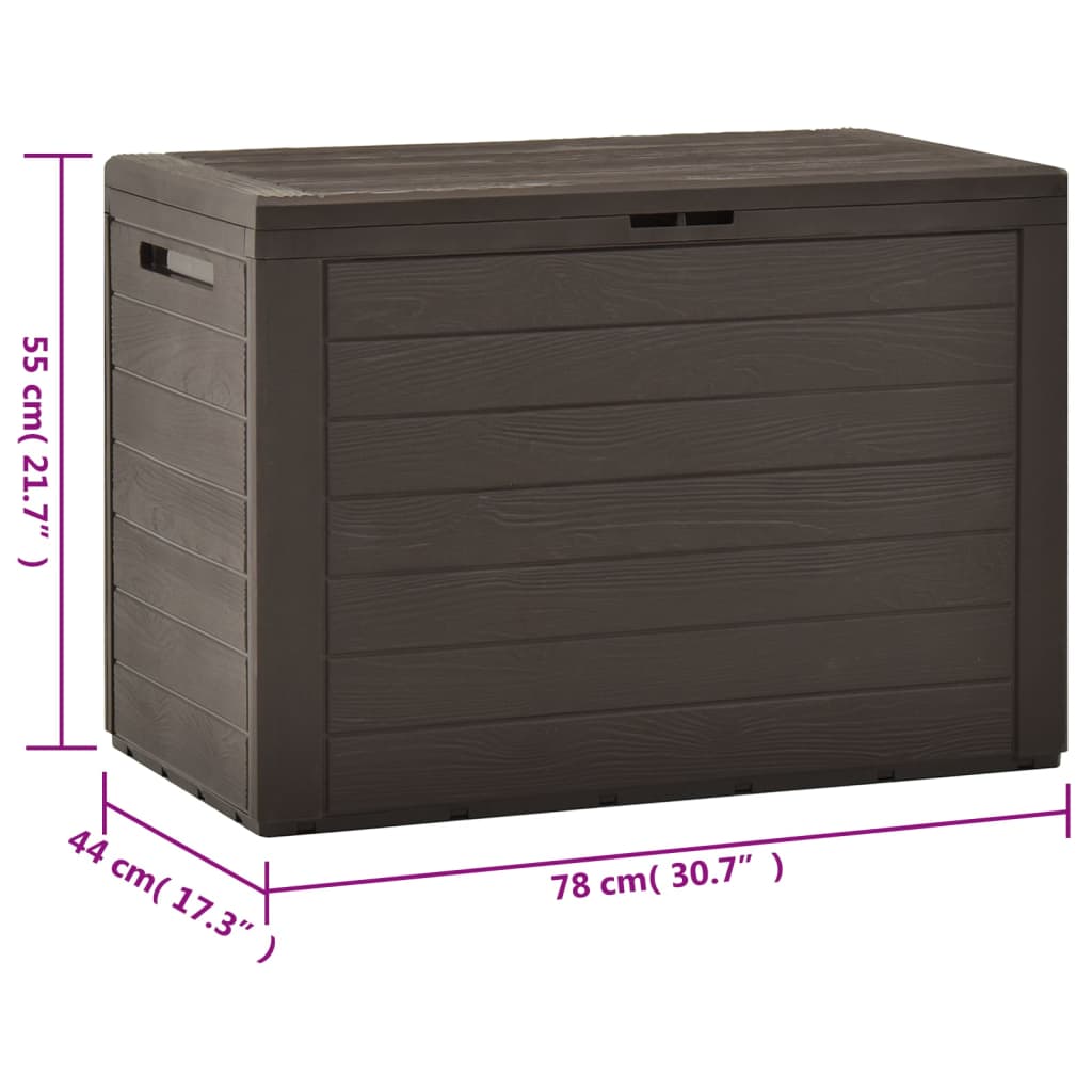Garden Storage Box 78X44X55 Cm