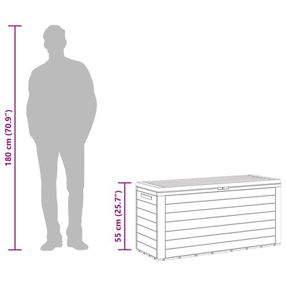 Garden Storage Box 78X44X55 Cm