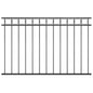 Fence Panel Steel Black