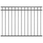 Fence Panel Steel Black