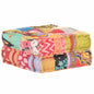 3-Seater Modular Pouffe Fabric