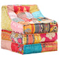 3-Seater Modular Pouffe Fabric