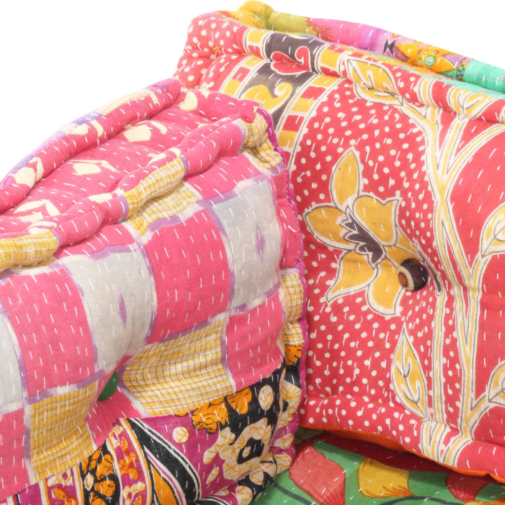 Pallet Sofa Cushion Multicolour Fabric