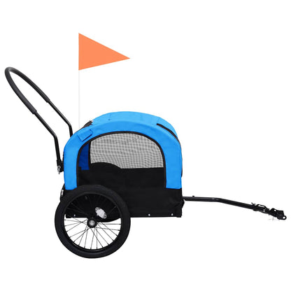 2-In-1 Pet Bike Trailer And Jogging Stroller