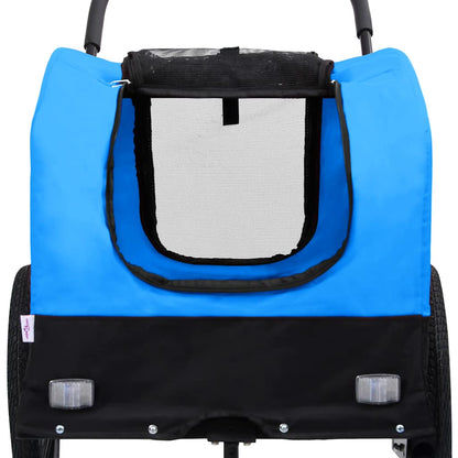 2-In-1 Pet Bike Trailer And Jogging Stroller