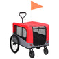 2-In-1 Pet Bike Trailer And Jogging Stroller