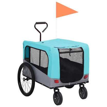 2-In-1 Pet Bike Trailer And Jogging Stroller