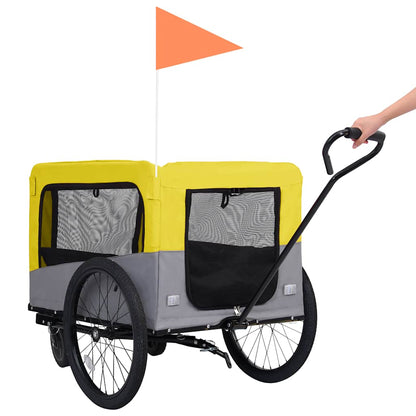 2-In-1 Pet Bike Trailer And Jogging Stroller