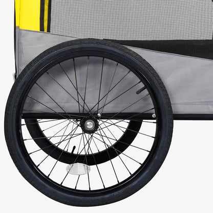 2-In-1 Pet Bike Trailer And Jogging Stroller
