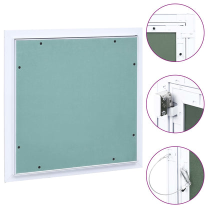 Access Panel With Aluminium Frame And Plasterboard