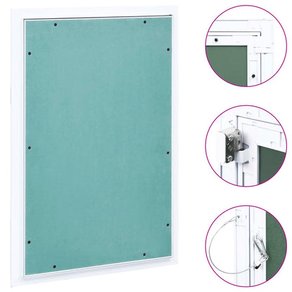 Access Panel With Aluminium Frame And Plasterboard