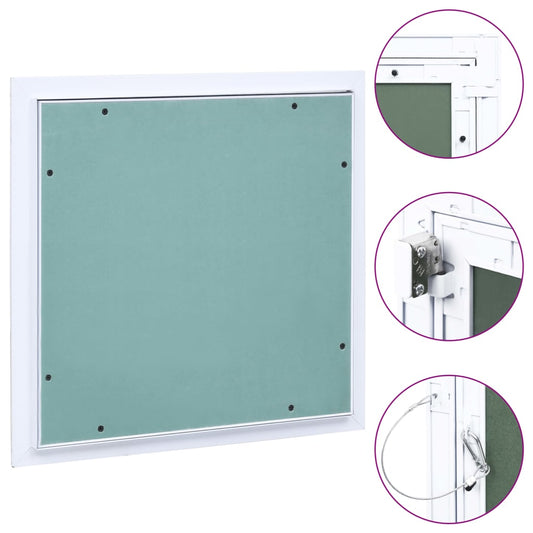 Access Panel With Aluminium Frame And Plasterboard