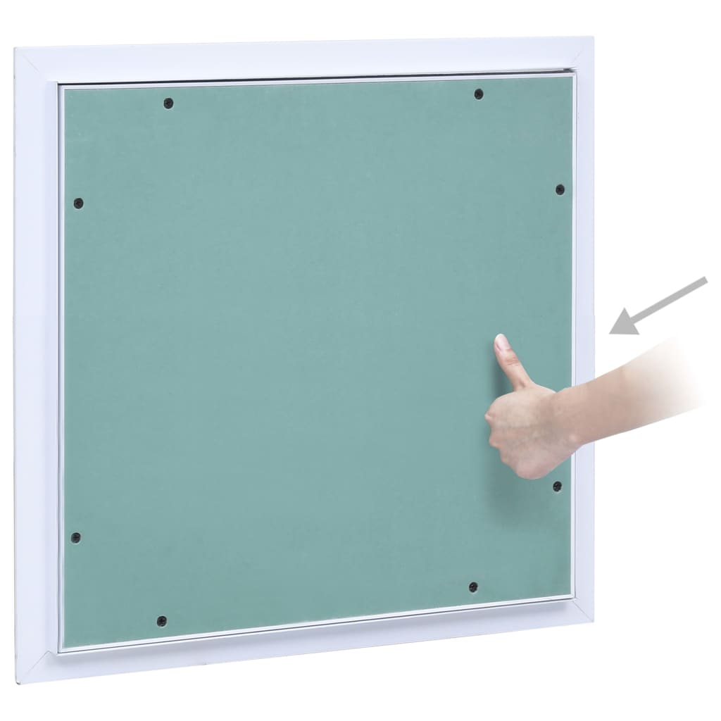 Access Panel With Aluminium Frame And Plasterboard