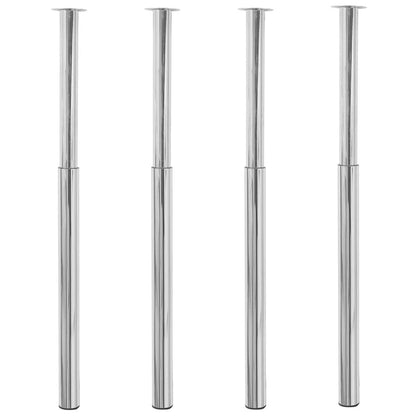 Telescopic Table Legs 2 Pcs 710 Mm-1100 Mm