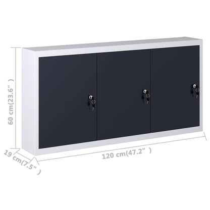 Workbench With Three Wall Panels And One Cabinet