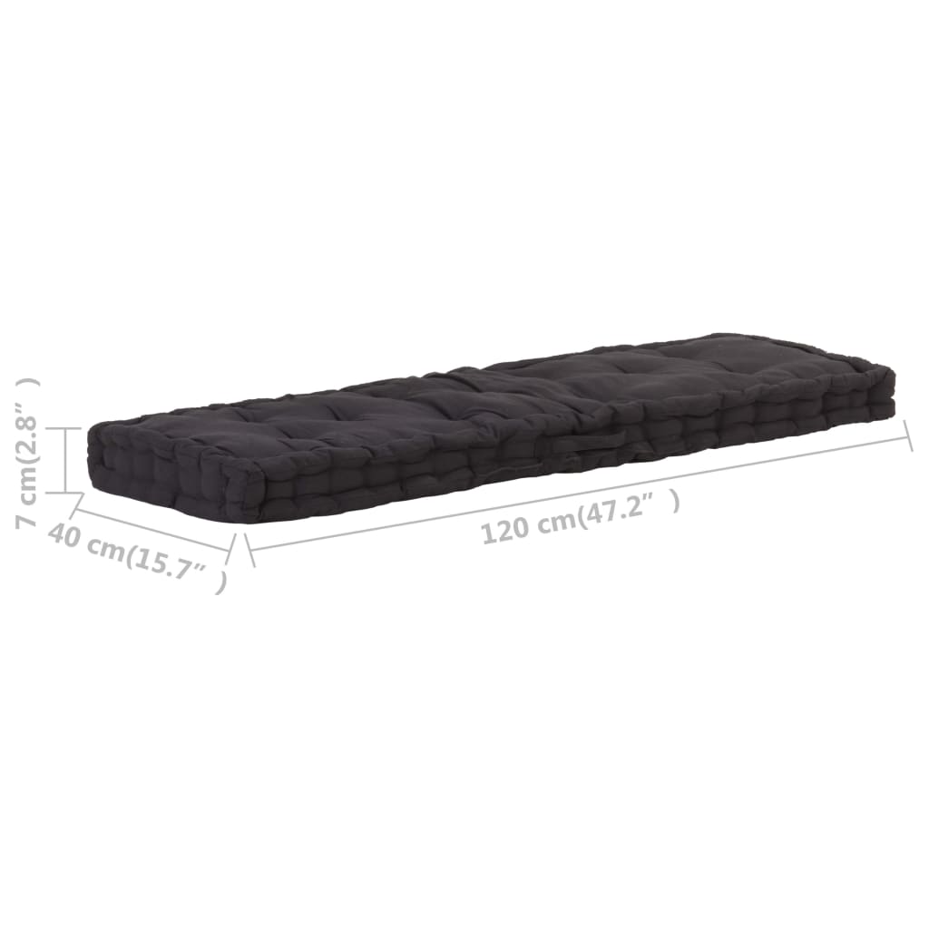 Pallet Floor Cushions 2 Pcs Cotton