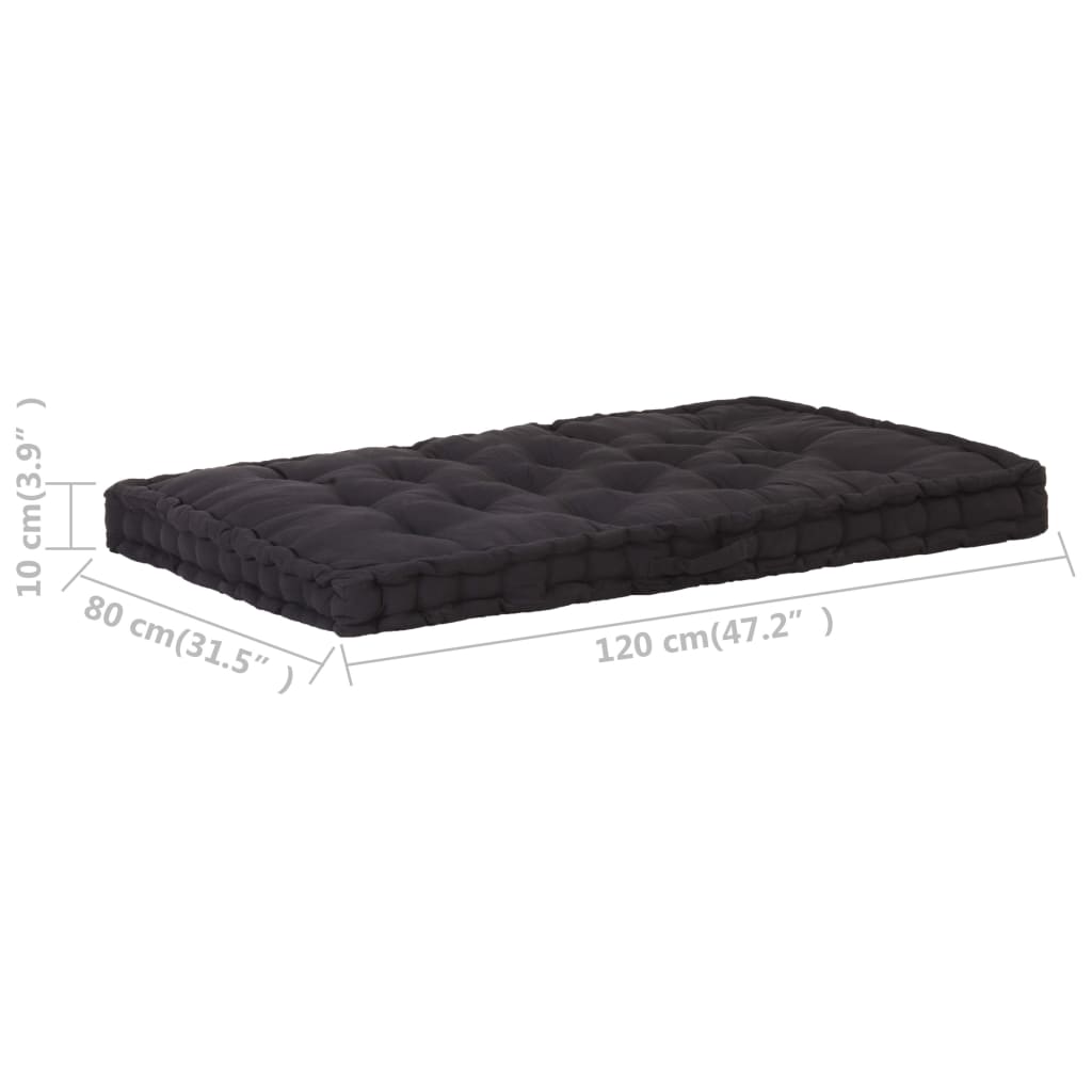 Pallet Floor Cushions 2 Pcs Cotton