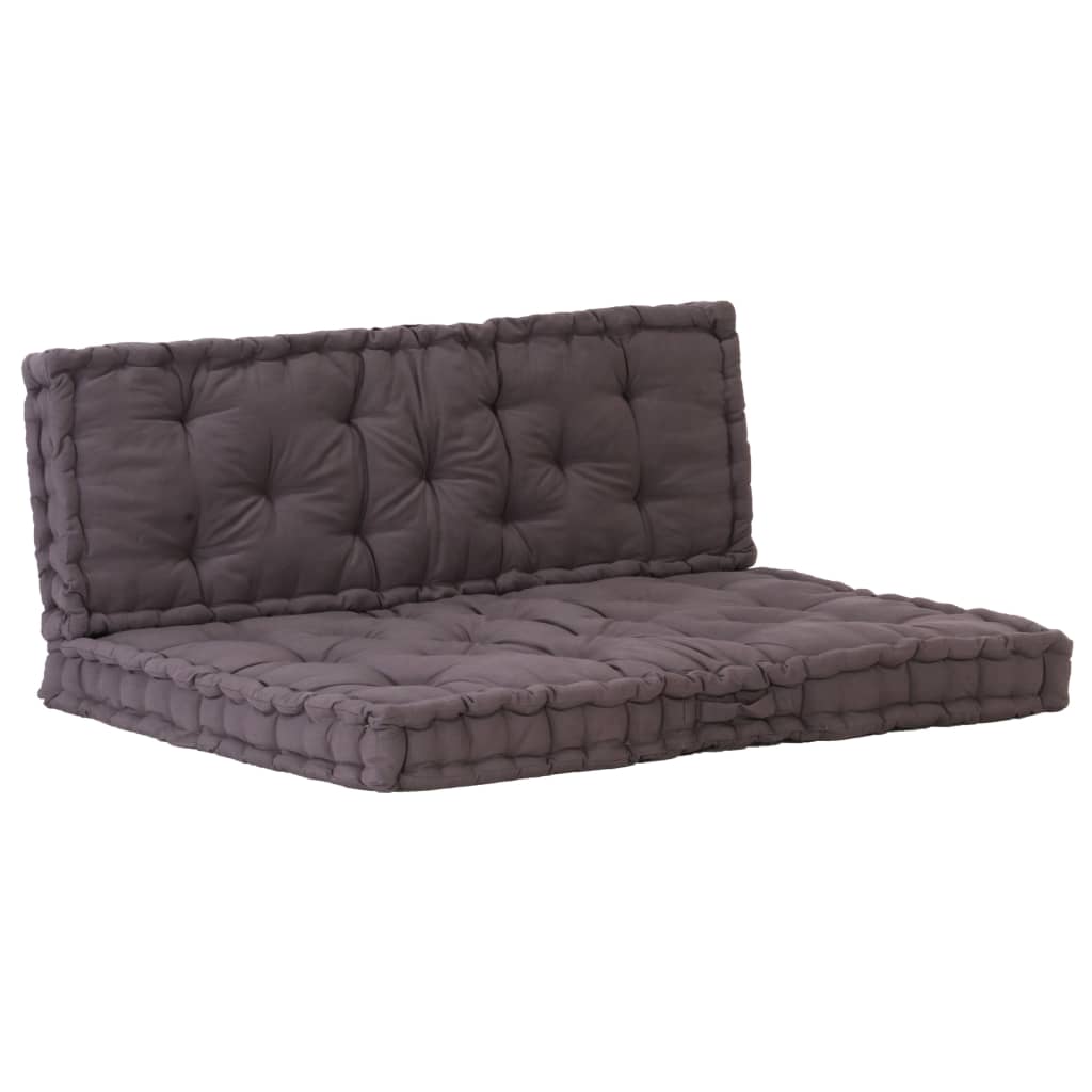 Pallet Floor Cushions 2 Pcs Cotton