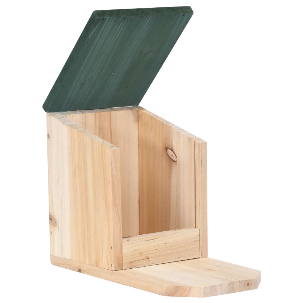Squirrel Houses 4 Pcs Firwood