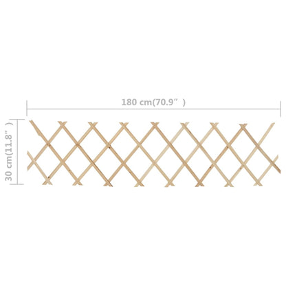 Trellis Fences 5 Pcs Firwood