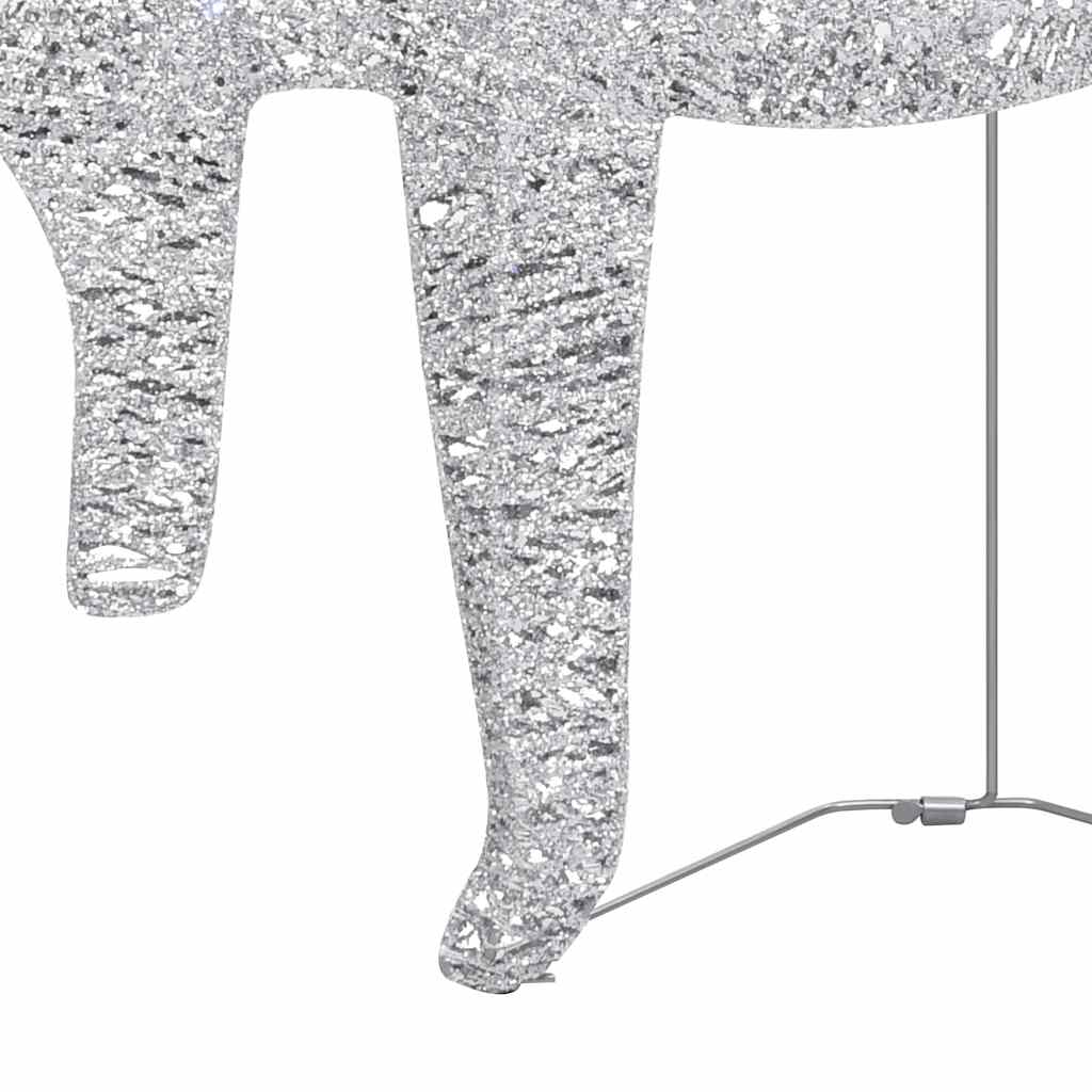 Reindeer & Sleigh Christmas Decoration 60 Leds Outdoor